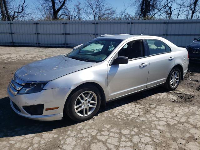 3FAHP0GA1BR304346 - 2011 FORD FUSION S SILVER photo 1