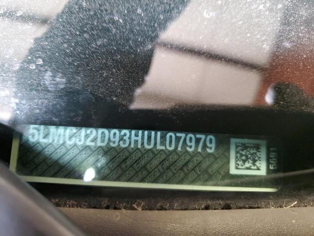 5LMCJ2D93HUL07979 - 2017 LINCOLN MKC SELECT Weiß Foto 13