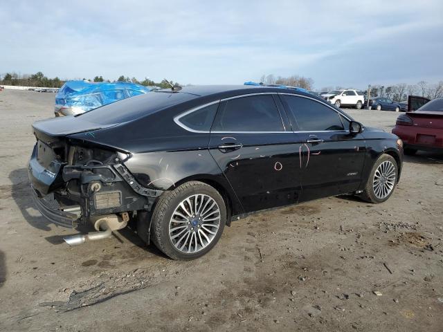 3FA6P0RU0JR247764 - 2018 FORD FUSION TITANIUM/PLATINUM HEV BLACK photo 3