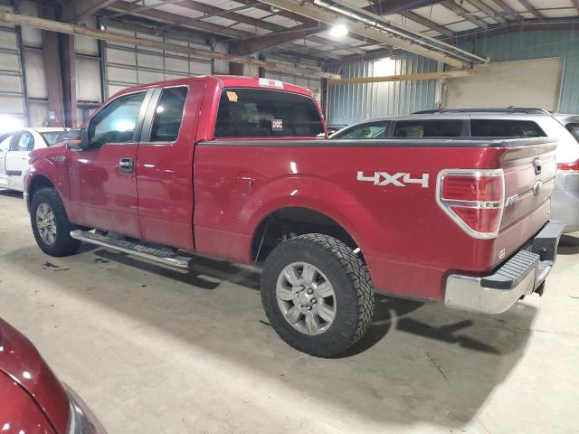 1FTFX1EV8AKE57600 - 2010 FORD F150 SUPER CAB RED photo 2