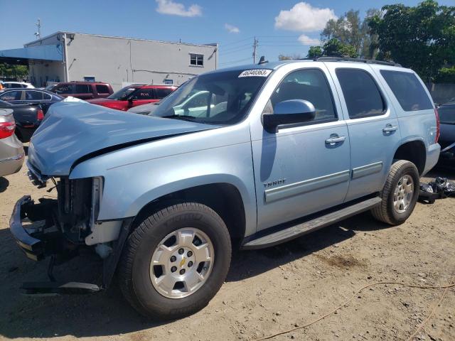 1GNSCAE03BR292554 - 2011 CHEVROLET TAHOE C1500  LS BLUE photo 1