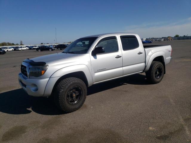 5TEJU62N86Z249742 - 2006 TOYOTA TACOMA DOUBLE CAB PRERUNNER SILVER photo 1