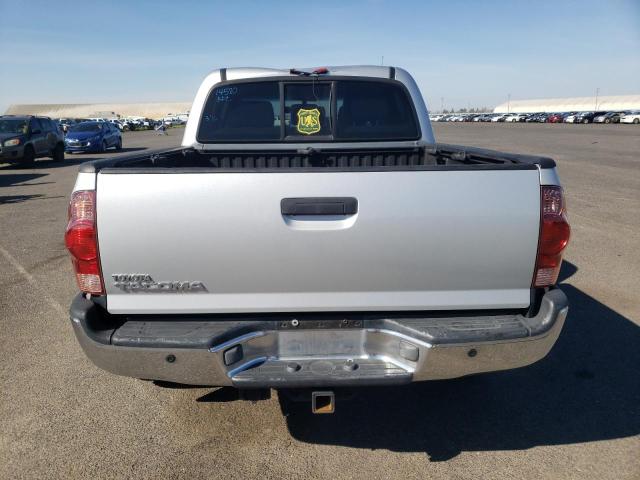 5TEJU62N86Z249742 - 2006 TOYOTA TACOMA DOUBLE CAB PRERUNNER SILVER photo 6
