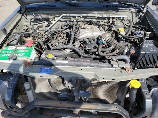 1N6ED29Y74C401318 - 2004 NISSAN FRONTIER CREW CAB XE V6 TAN photo 11