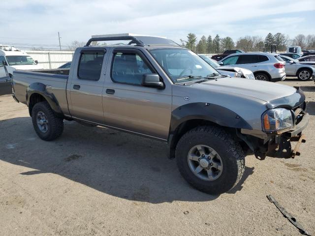 1N6ED29Y74C401318 - 2004 NISSAN FRONTIER CREW CAB XE V6 TAN photo 4