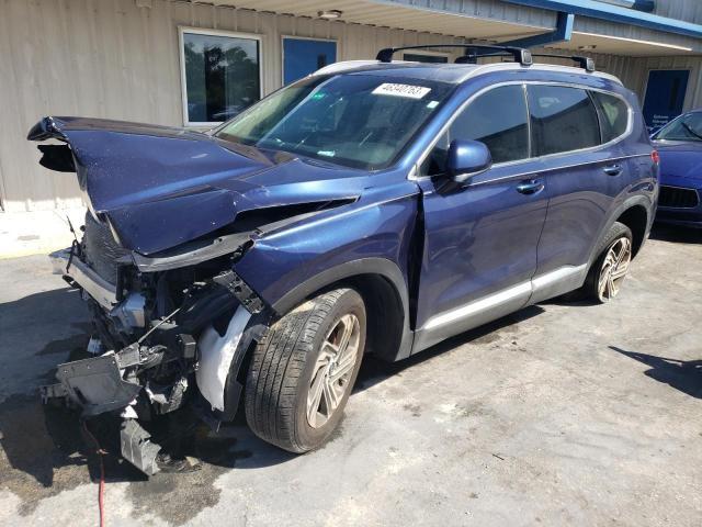 5NMS24AJXNH397595 - 2022 HYUNDAI SANTA FE SEL Կապույտ լուսանկար 1