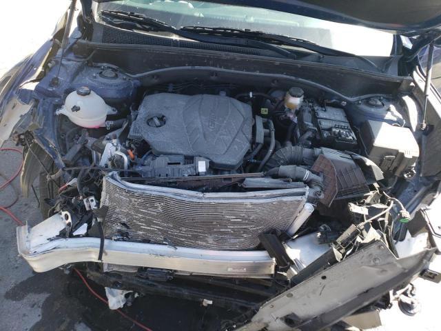 5NMS24AJXNH397595 - 2022 HYUNDAI SANTA FE SEL Կապույտ լուսանկար 12