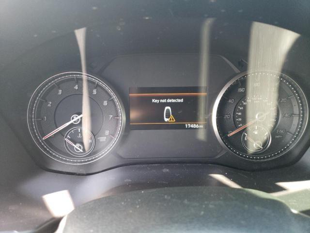 5NMS24AJXNH397595 - 2022 HYUNDAI SANTA FE SEL Կապույտ լուսանկար 9