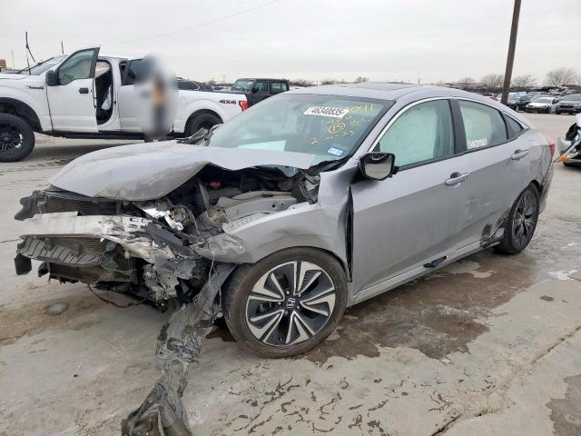 2HGFC1F75GH636416 - 2016 HONDA CIVIC EXL SILVER photo 1