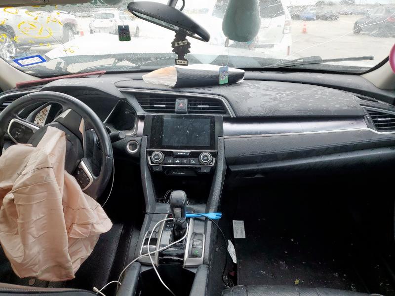 2HGFC1F75GH636416 - 2016 HONDA CIVIC EXL SILVER photo 8