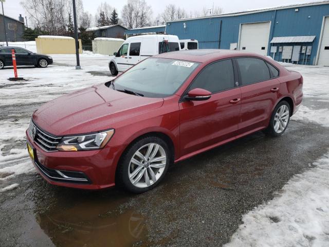 1VWLA7A34KC010024 - 2019 VOLKSWAGEN PASSAT WOLFSBURG BURGUNDY photo 1