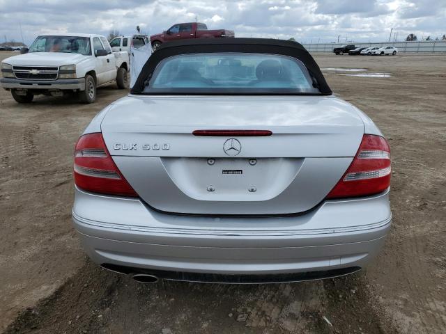 WDBTK75G84T004970 - 2004 MERCEDES-BENZ CLK 500 SILVER photo 6