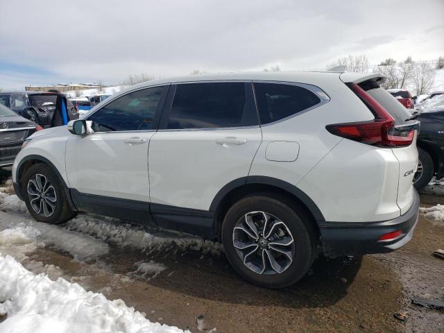 2HKRW2H80MH615460 - 2021 HONDA CR-V EXL WHITE photo 2