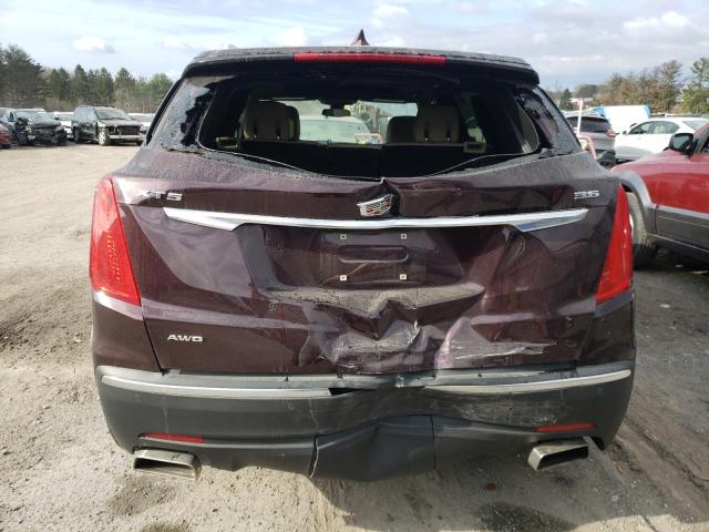 1GYKNDRS0JZ138084 - 2018 CADILLAC XT5 LUXURY BURGUNDY photo 6