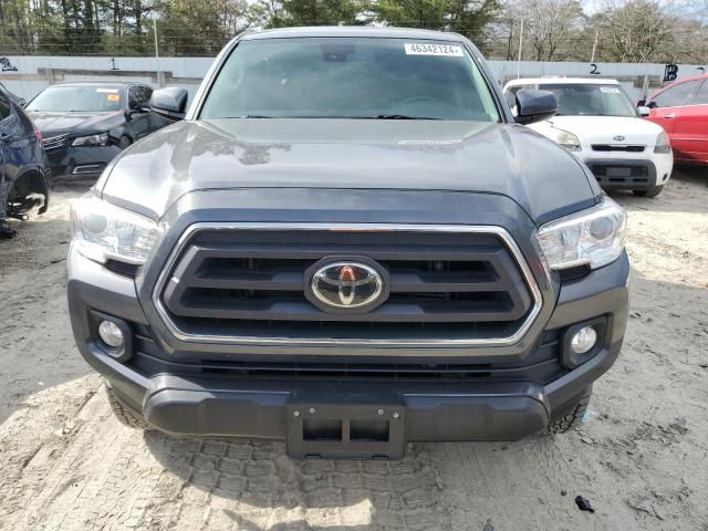 3TMCZ5AN7LM336000 - 2020 TOYOTA TACOMA DOUBLE CAB GRAY photo 5