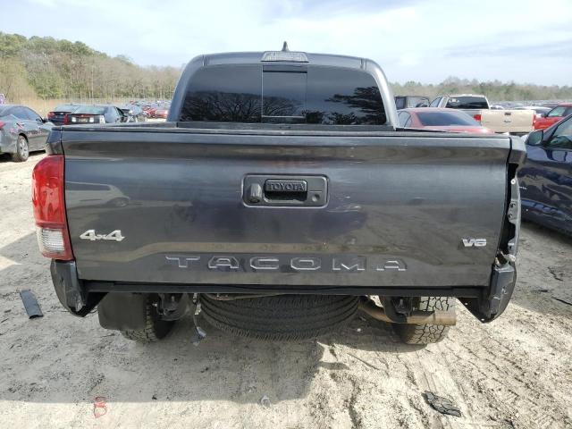 3TMCZ5AN7LM336000 - 2020 TOYOTA TACOMA DOUBLE CAB GRAY photo 6