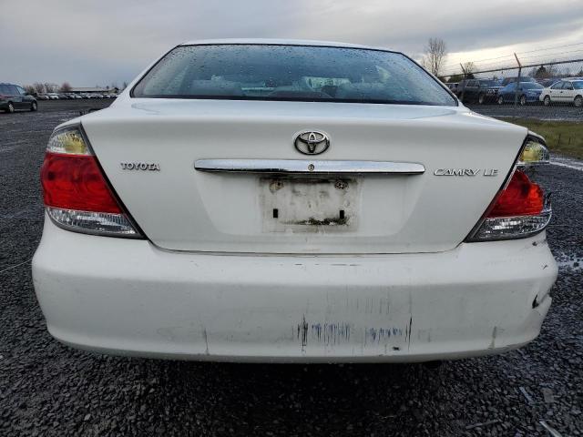 4T1BE32K15U613573 - 2005 TOYOTA CAMRY LE WHITE photo 6