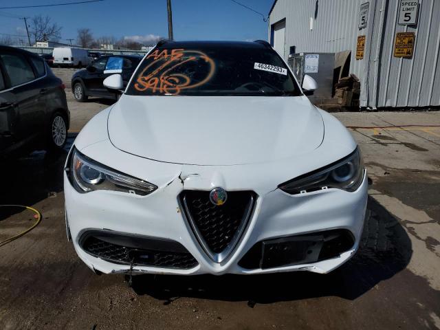 ZASPAKBNXL7C97670 - 2020 ALFA ROMEO STELVIO TI WHITE photo 5