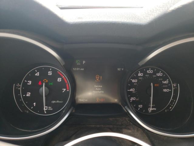 ZASPAKBNXL7C97670 - 2020 ALFA ROMEO STELVIO TI WHITE photo 9
