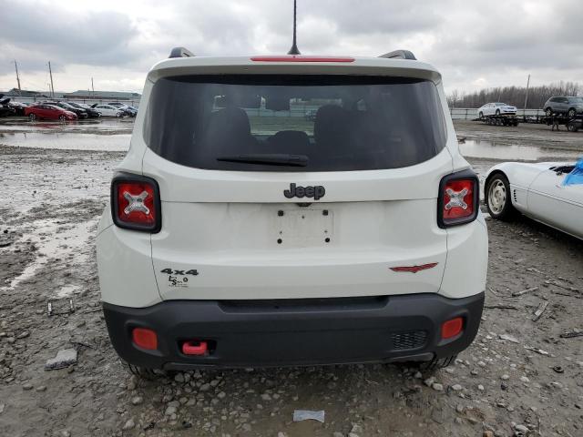 ZACCJBCT4GPD38761 - 2016 JEEP RENEGADE TRAILHAWK WHITE photo 6