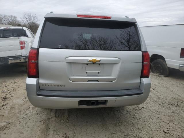 1GNSCJKC5FR293256 - 2015 CHEVROLET SUBURBAN C1500 LT SILVER photo 6