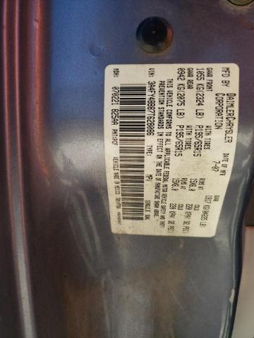 3A4FY48B87T628086 - 2007 CHRYSLER PT CRUISER PURPLE photo 12