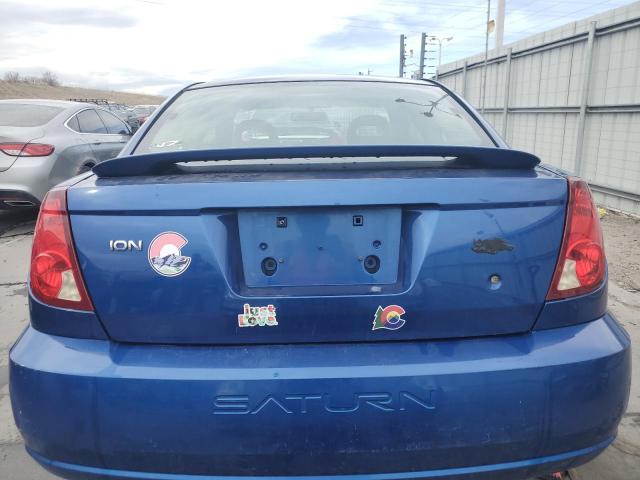 1G8AW14F25Z127157 - 2005 SATURN ION LEVEL 3 BLUE photo 6