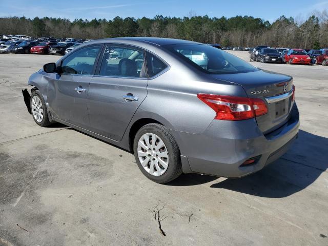 3N1AB7AP9HY277169 - 2017 NISSAN SENTRA S GRAY photo 2