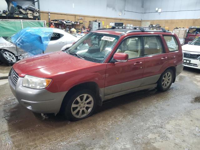 JF1SG67666H709209 - 2006 SUBARU FORESTER 2.5X LL BEAN RED photo 1