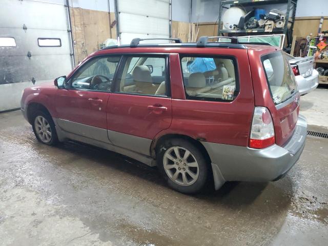 JF1SG67666H709209 - 2006 SUBARU FORESTER 2.5X LL BEAN RED photo 2