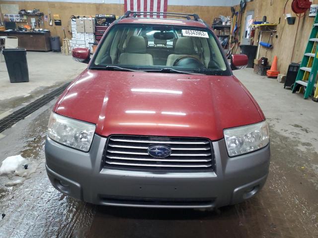 JF1SG67666H709209 - 2006 SUBARU FORESTER 2.5X LL BEAN RED photo 5