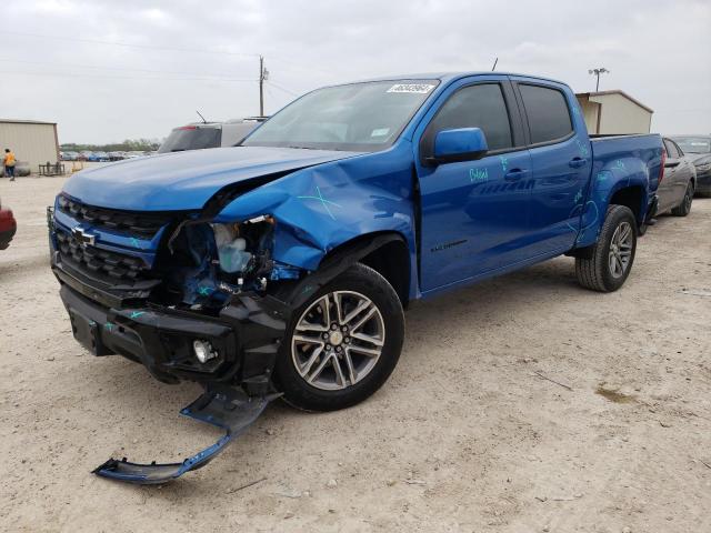 1GCGSCEN8N1224360 - 2022 CHEVROLET COLORADO LT BLUE photo 1