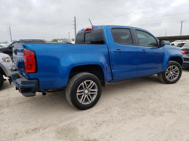 1GCGSCEN8N1224360 - 2022 CHEVROLET COLORADO LT BLUE photo 3