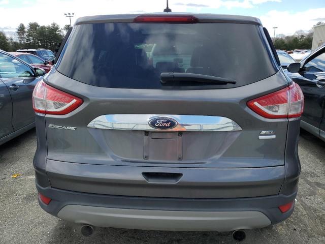 1FMCU9H9XDUA54375 - 2013 FORD ESCAPE SEL GRAY photo 6