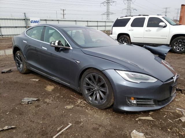 5YJSA1E29LF396215 - 2020 TESLA MODEL S Boz foto 4