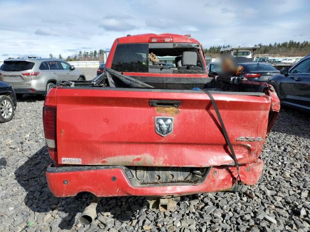 1C6RR7HT8DS657408 - 2013 RAM 1500 SPORT RED photo 6