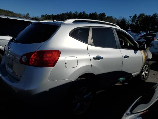 JN8AS5MV2AW123948 - 2010 NISSAN ROGUE S SILVER photo 3