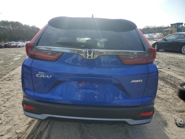 7FARW2H85NE033102 - 2022 HONDA CR-V EXL BLUE photo 6