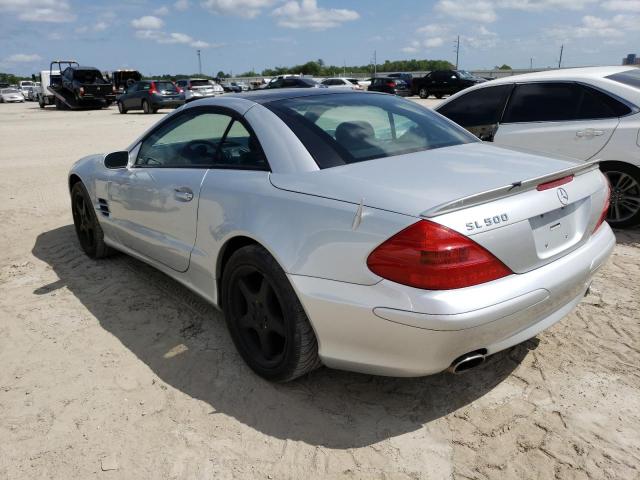 WDBSK75F56F115383 - 2006 MERCEDES-BENZ SL 500 SILVER photo 2