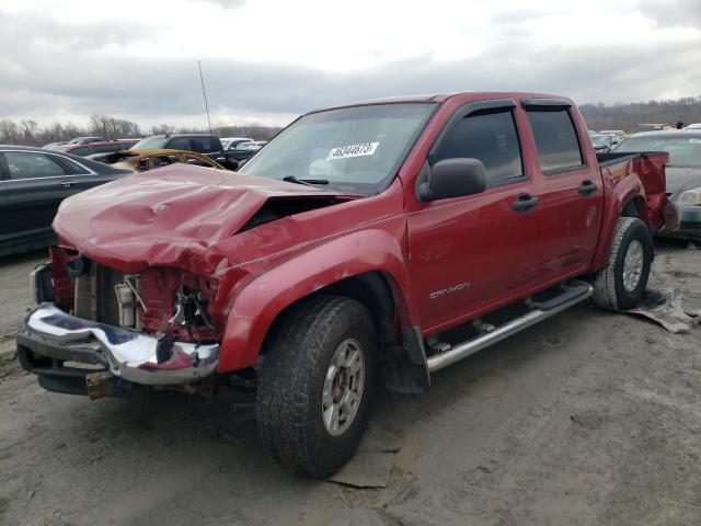 1GTDS136758119917 - 2005 GMC CANYON RED photo 1