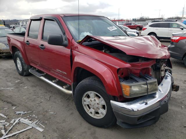 1GTDS136758119917 - 2005 GMC CANYON RED photo 4
