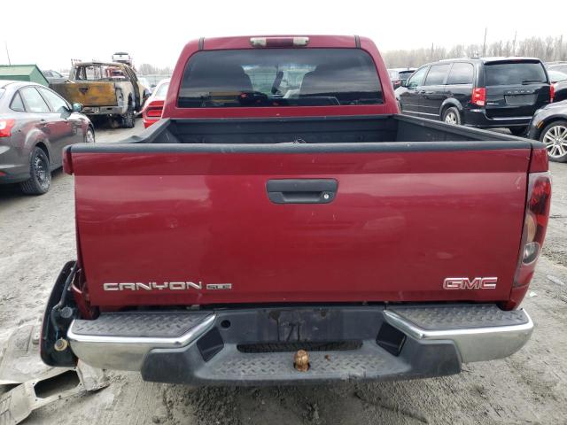 1GTDS136758119917 - 2005 GMC CANYON RED photo 6