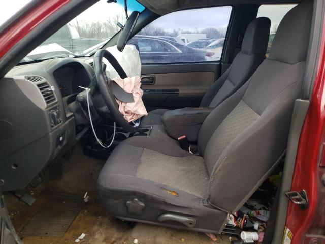 1GTDS136758119917 - 2005 GMC CANYON RED photo 7