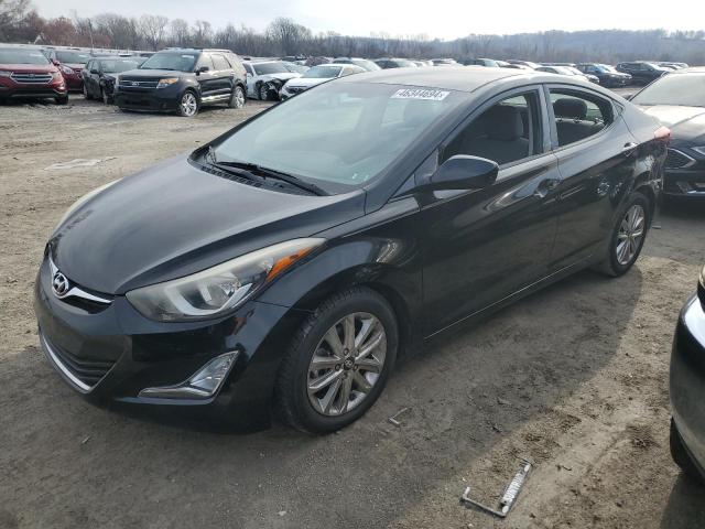 KMHDH4AE4FU360994 - 2015 HYUNDAI ELANTRA SE BLACK photo 1