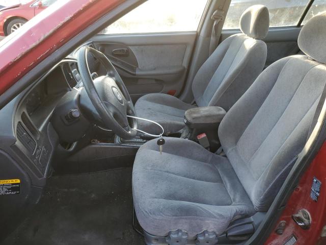 KMHDN46D15U059574 - 2005 HYUNDAI ELANTRA GLS RED photo 7