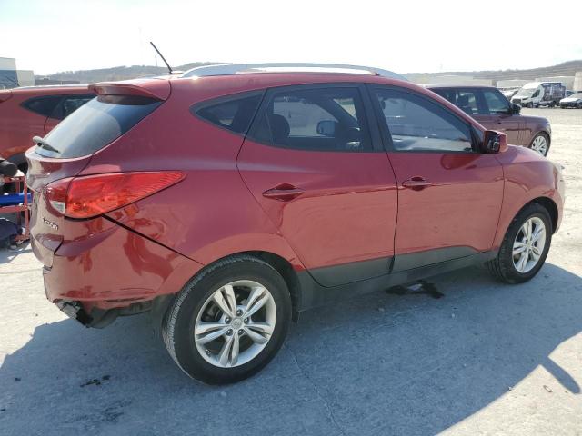 KM8JU3AC2AU094763 - 2010 HYUNDAI TUCSON GLS RED photo 3