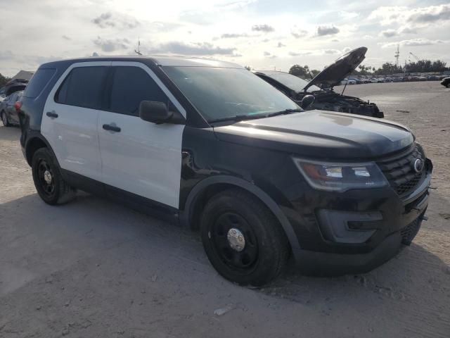 1FM5K8AR0GGC92144 - 2016 FORD EXPLORER POLICE INTERCEPTOR 双色 照片 4
