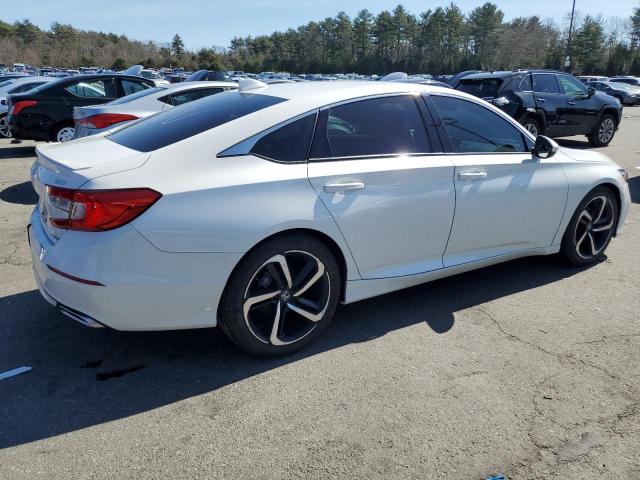 1HGCV1F31JA184545 - 2018 HONDA ACCORD SPORT WHITE photo 3