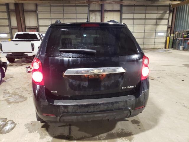 2GNFLNEKXD6310590 - 2013 CHEVROLET EQUINOX LT BLACK photo 6