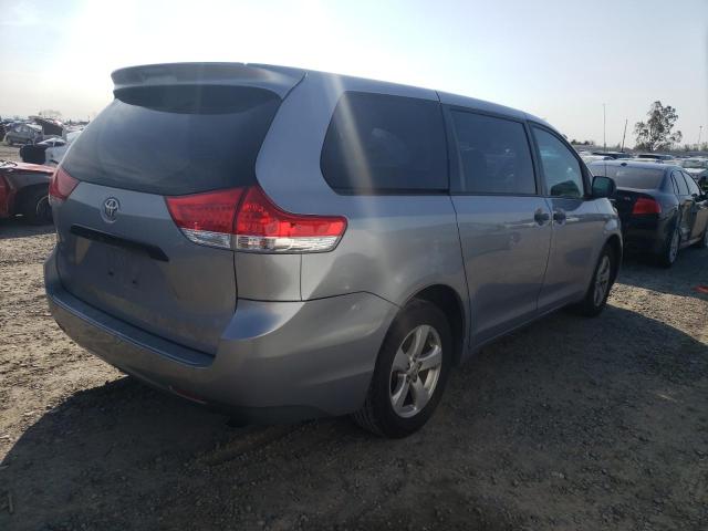 5TDKA3DC7CS011297 - 2012 TOYOTA SIENNA BASE SILVER photo 3